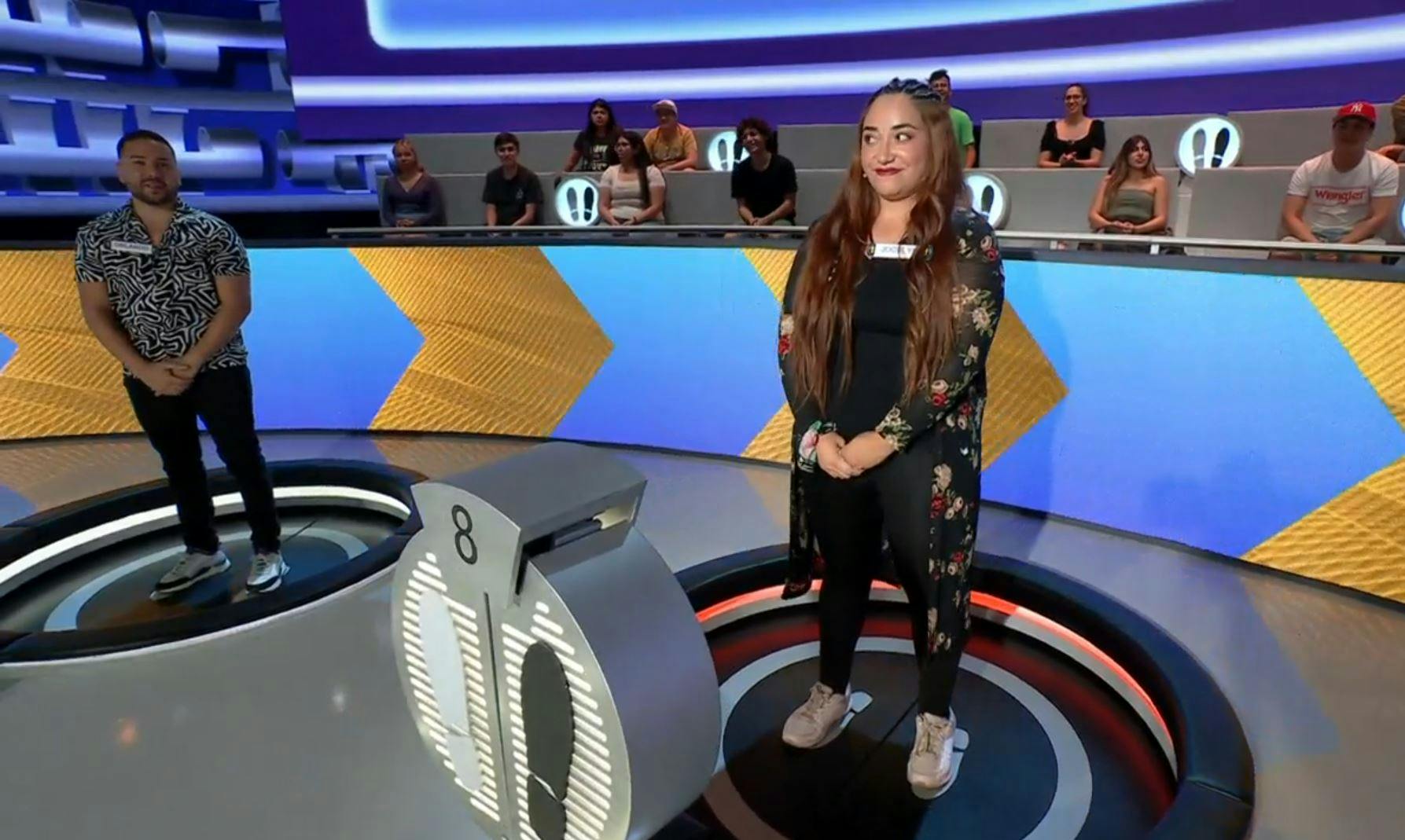 Jocelyn no pudo contra Edward: Así fue la primera caída de este jueves en ¡Ahora caigo!