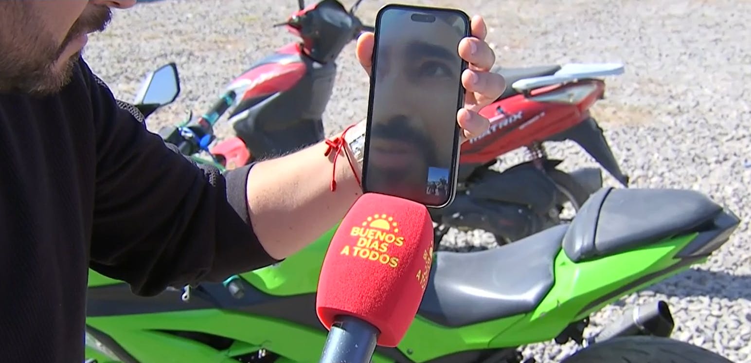 Dueño encuentra su moto robada en masivo corral de San Bernardo 