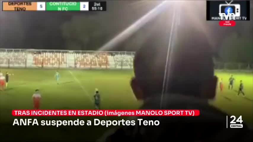 ANFA suspende a Deportes Teno