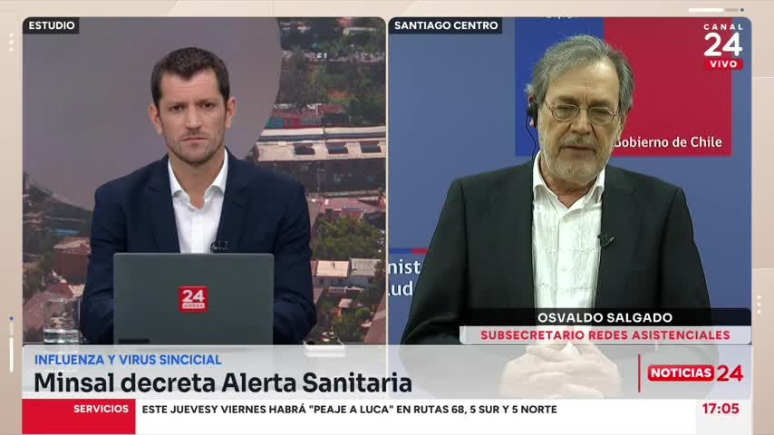 Subsecretario Salgado y regreso de mascarillas por Alerta Sanitaria: “Por ahora solo será en los servicios de urgencia”