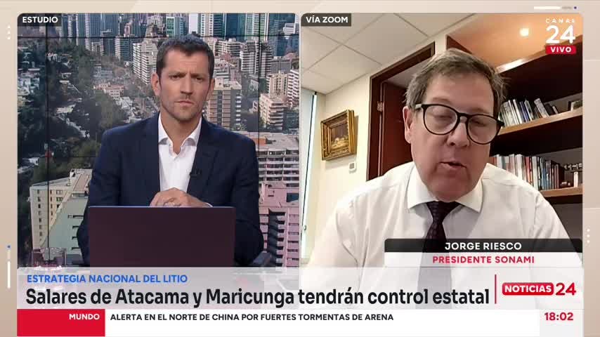 Presidente de Sonami: La idea de una Empresa Nacional del Litio “hoy ha quedado en el refrigerador”