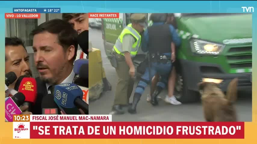 Fiscalía por balacera en Lo Valledor: "Pueden ser tres homicidios frustrados"