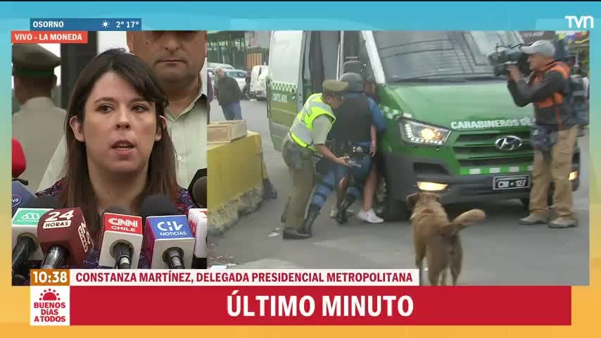 Delegada Presidencial Metropolitana: "Se trató de una falla de la seguridad privada"