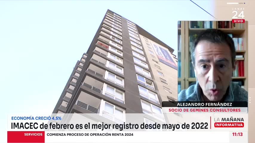 Experto por Imacec: “Es un resultado muy positivo, no cabe duda alguna”