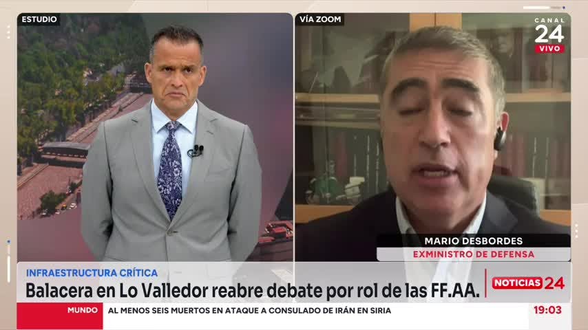 Mario Desbordes por Lo Valledor: “Antes de pedir colaboración de FF.AA. o policías, los dueños deben adoptar medidas propias”