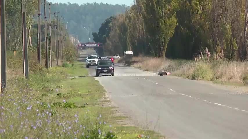 Comienzan los arreglos en el camino a Caleta Lenga