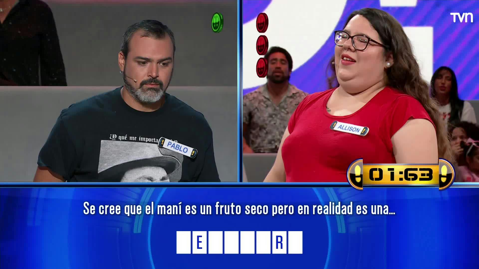 ¿El maní es una legumbre? Con esta pregunta se fue la líder