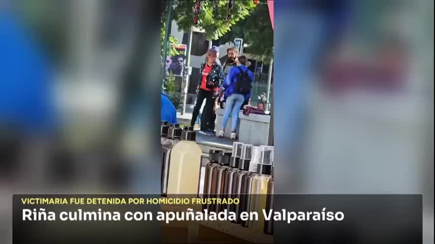 Riña termina con lesionada por arma blanca en Valparaíso