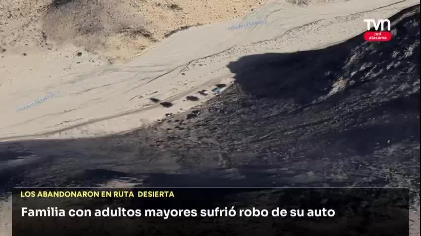 Asaltan a familia y la abandonan en pleno desierto