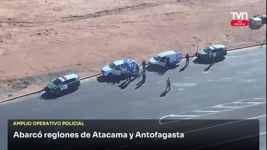 Amplio operativo policial