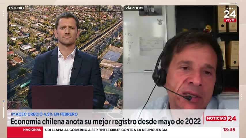 Académico por crecimiento de Imacec: "Se está cerrando el ciclo del ajuste que tuvo que hacer la economía por parte del Banco Central"
