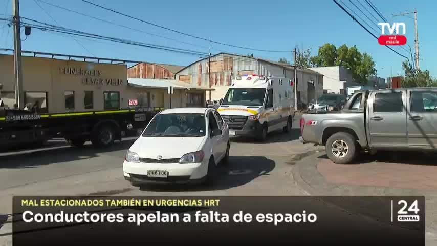 Ambulancia no pudo salir a emergencia por vehículo mal estacionado