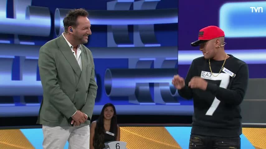 Curiosa imitación: concursante hace reír a Daniel Fuenzalida
