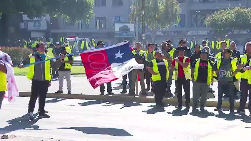 Unión portuaria logra detener actividades de los 7 terminales marítimos del Gran Concepción
