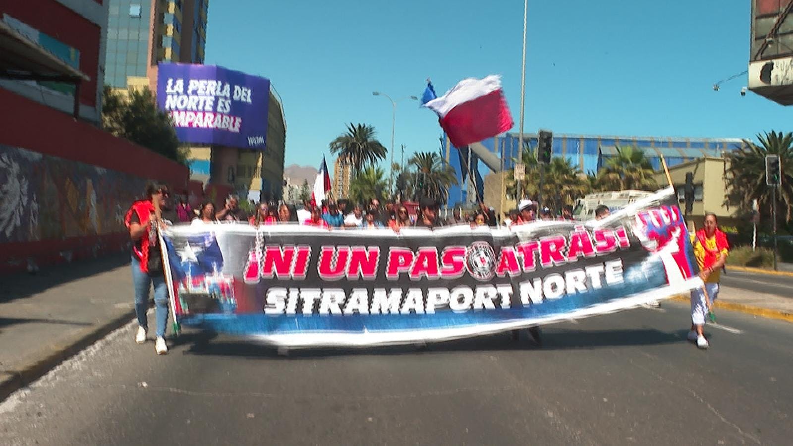 Portuarios de Antofagasta y Tocopilla se adhirieron al paro nacional
