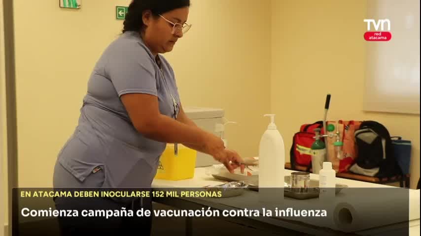 Campaña de vacunación contra la influenza