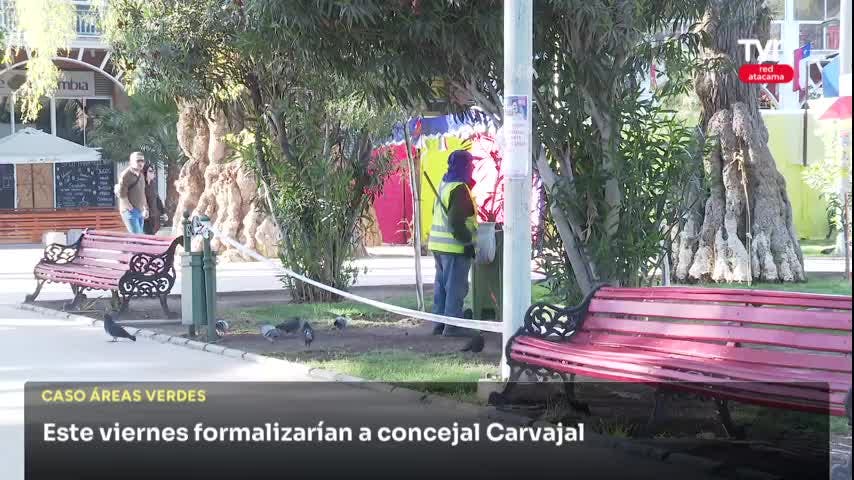 Este viernes formalizarían a concejal Carvajal