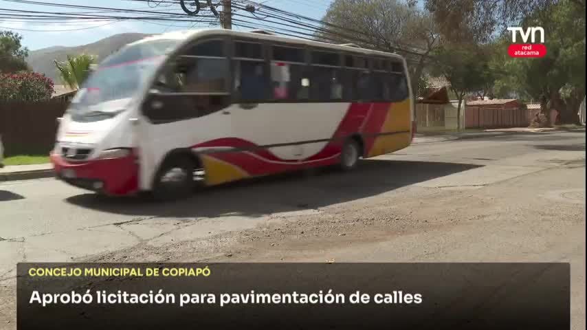 Aprueban licitación para pavimentación de calles