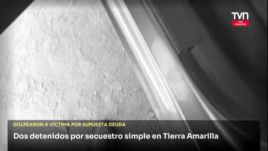Dos detenidos por secuestro en Tierra Amarilla