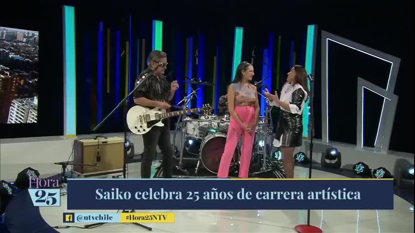 Contenido especial de Hora 25 para TVN Play: Exclusiva presentación de la banda nacional Saiko