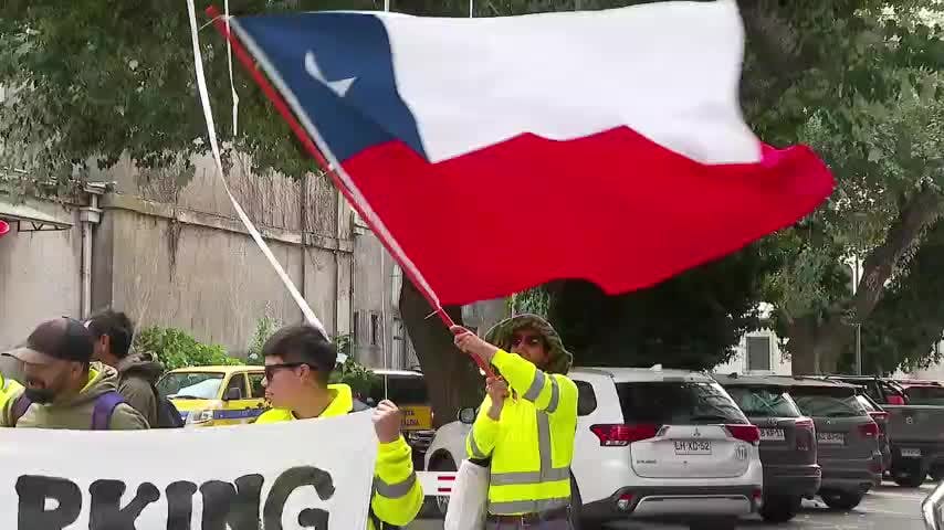 Trabajadores de parquímetros mantienen segunda jornada de protestas
