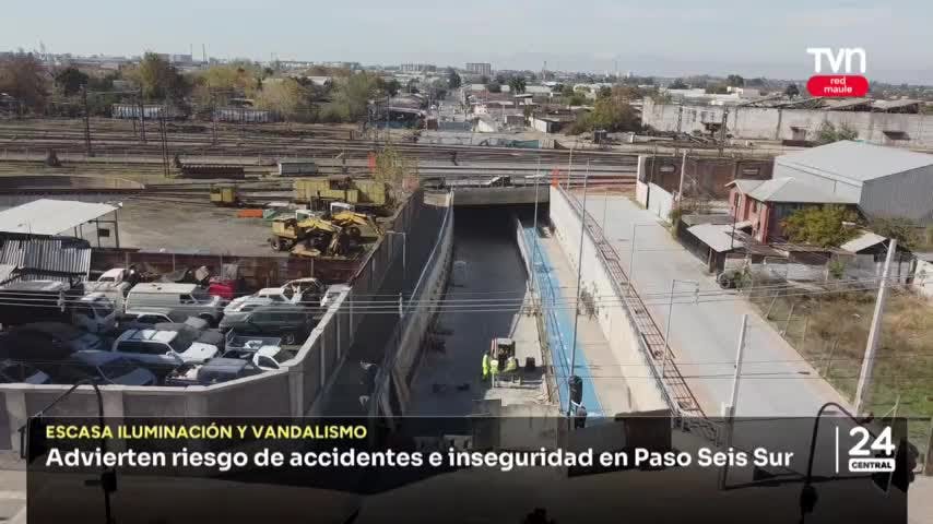 Advierten riesgo de accidentes e inseguridad en Paso Seis Sur