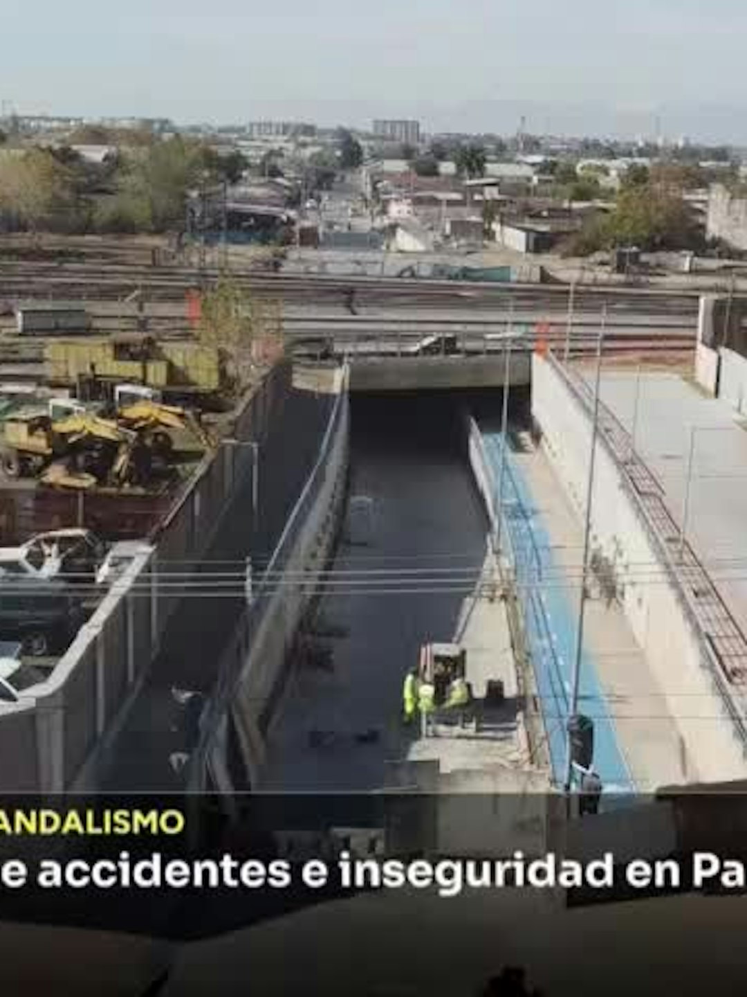 Advierten riesgo de accidentes e inseguridad en Paso Seis Sur