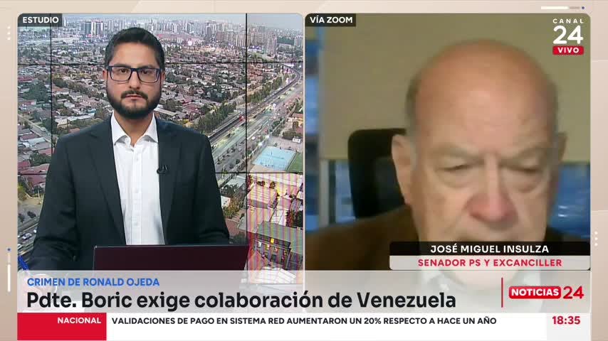 Senador Insulza por Venezuela: “No soy partidario de romper relaciones, es casi como una muerte civil”