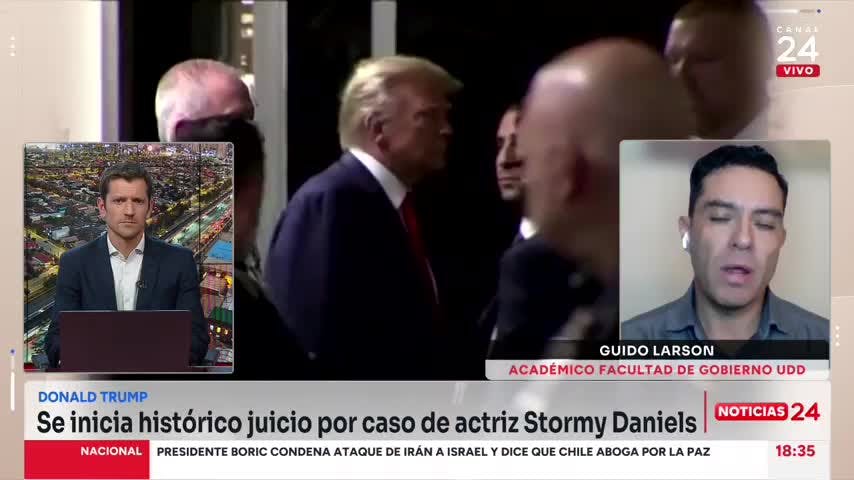 Analista y caso Stormy Daniels: “La elección de noviembre será muy competitiva independiente si Trump está enfrentando un juicio”