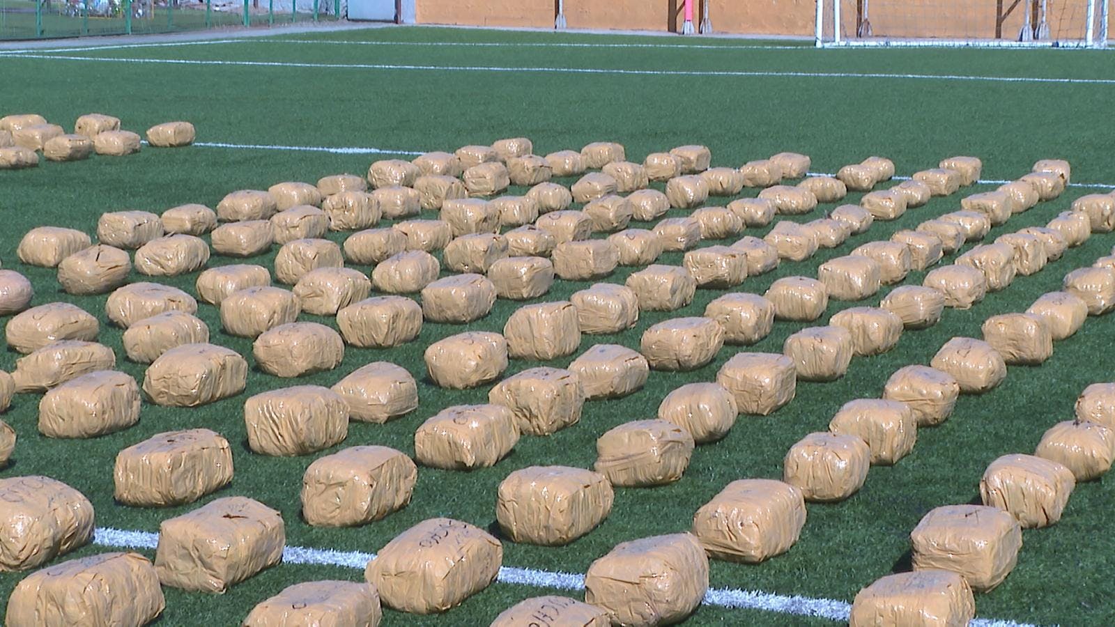 Incautan una tonelada de droga en la región