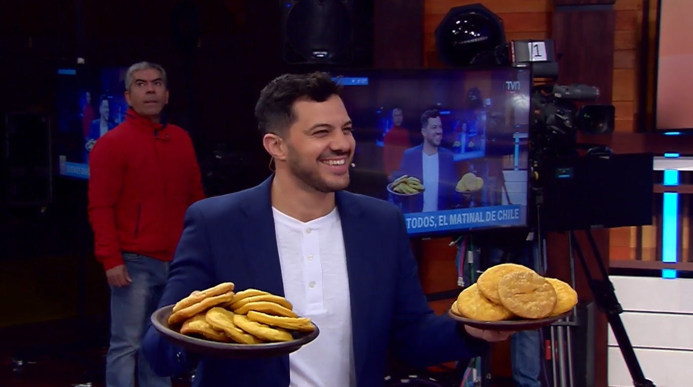¿Las compró Simón? Comenzamos este martes con unas ricas sopaipillas en el "Buenos Días a Todos"