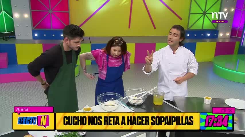 Laru o Julio. ¿Quién cocinará las mejores sopaipillas?