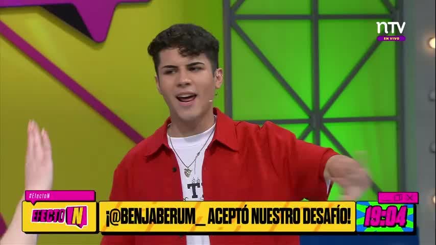 ¡Benja Berum  se pone aprueba en Efecto N!