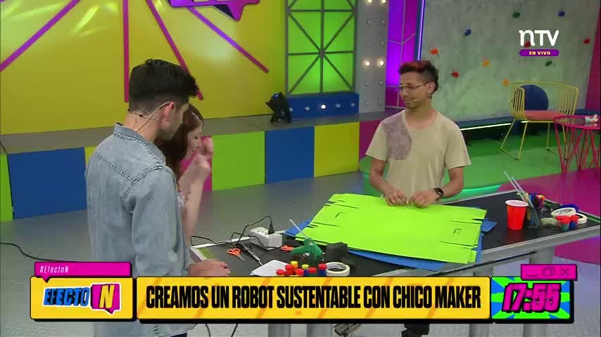 ¡Creamos un Robot Sustentable con Chico Maker! 
