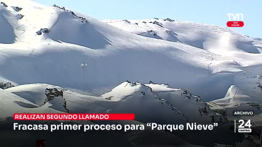 Fracasa primer proceso para Parque Nieve
