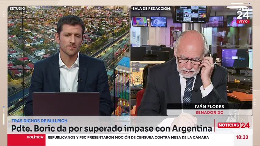 Senador Flores y crisis de seguridad: “Al ministerio de Interior le ha faltado mucha fuerza”