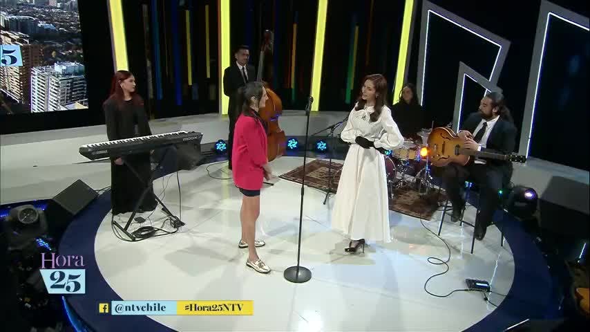 Tocata Hora 25 en NTV: La cantante nacional Antonella Sigala