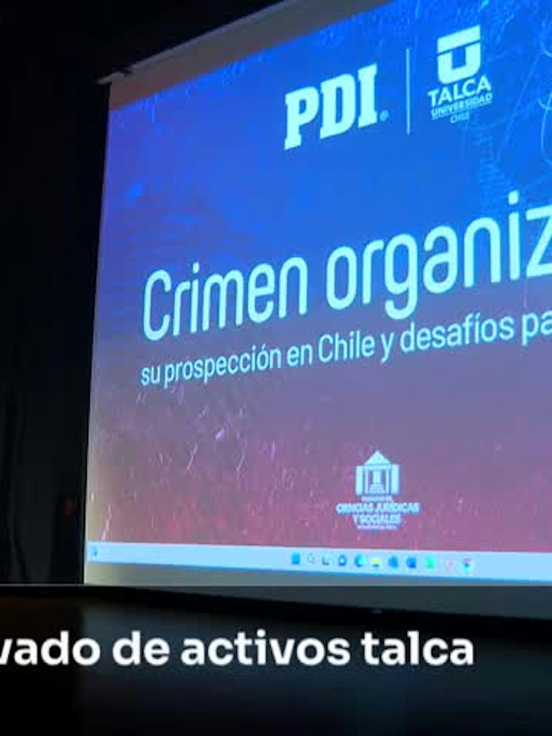 Seminario aborda el crimen organizado