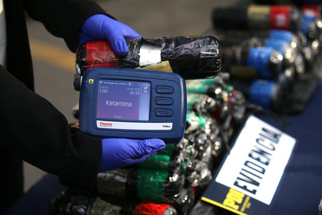PDI realiza histórica incautación de ketamina en Chile 