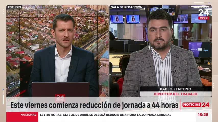 Director del Trabajo e implementación de la Ley 40 Horas: “La reducción es de horas, no de minutos”