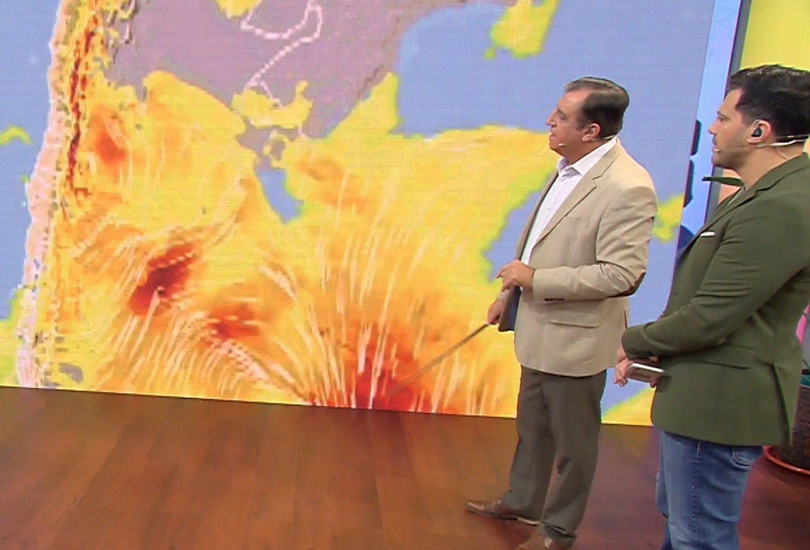 ¿Vienen lluvias? Revisa el informe del tiempo de Iván Torres
