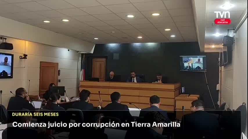 Comienza juicio por corrupción en Tierra Amarilla