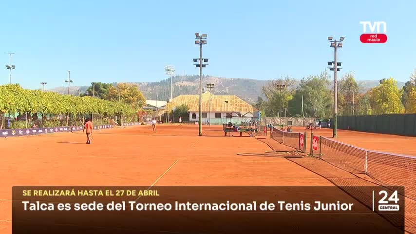 Talca es sede de Torneo Internacional de Tenis Junior
