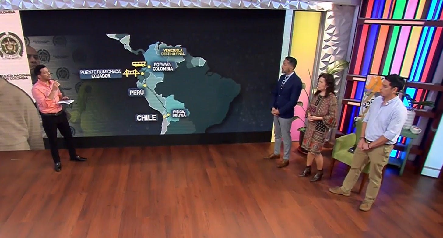 Así fue la ruta de escape de Dayonis Orozco hasta Colombia
