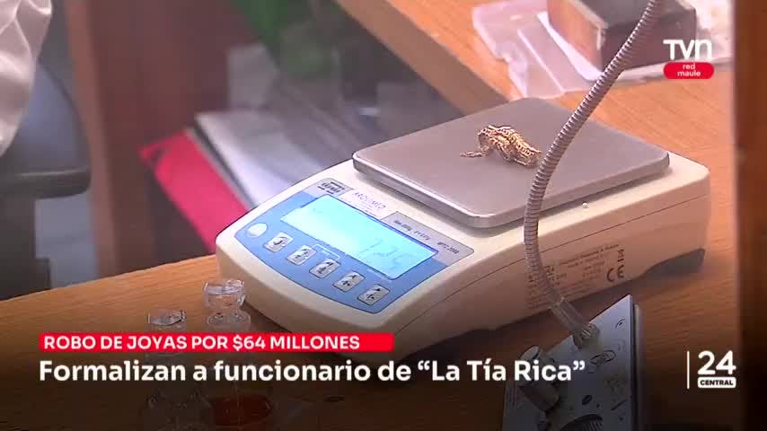 Formalizan a funcionario de La Tía Rica