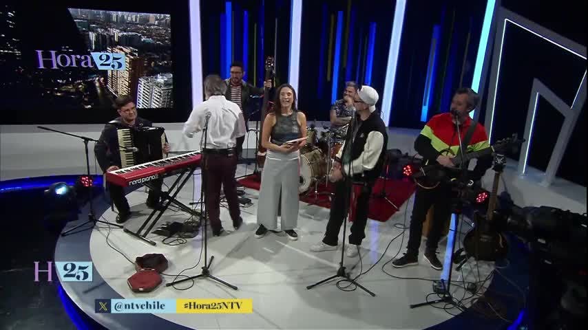 Contenido especial de Hora 25 para TVN Play: Exclusiva presentación de Daniel Muñoz y Los Marujos