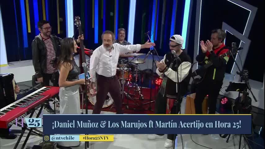 Tocata Hora 25 en NTV: La música de Daniel Muñoz y Los Marujos y Martín Acertijo