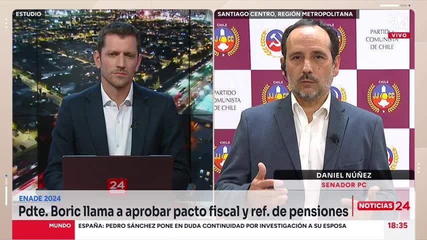 Senador Núñez y debate por cambios al sistema político: “La derecha quiere reinstalar el sistema binominal”