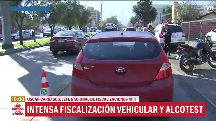 Auto fiscalizado no tenía documentación desde hace 10 años