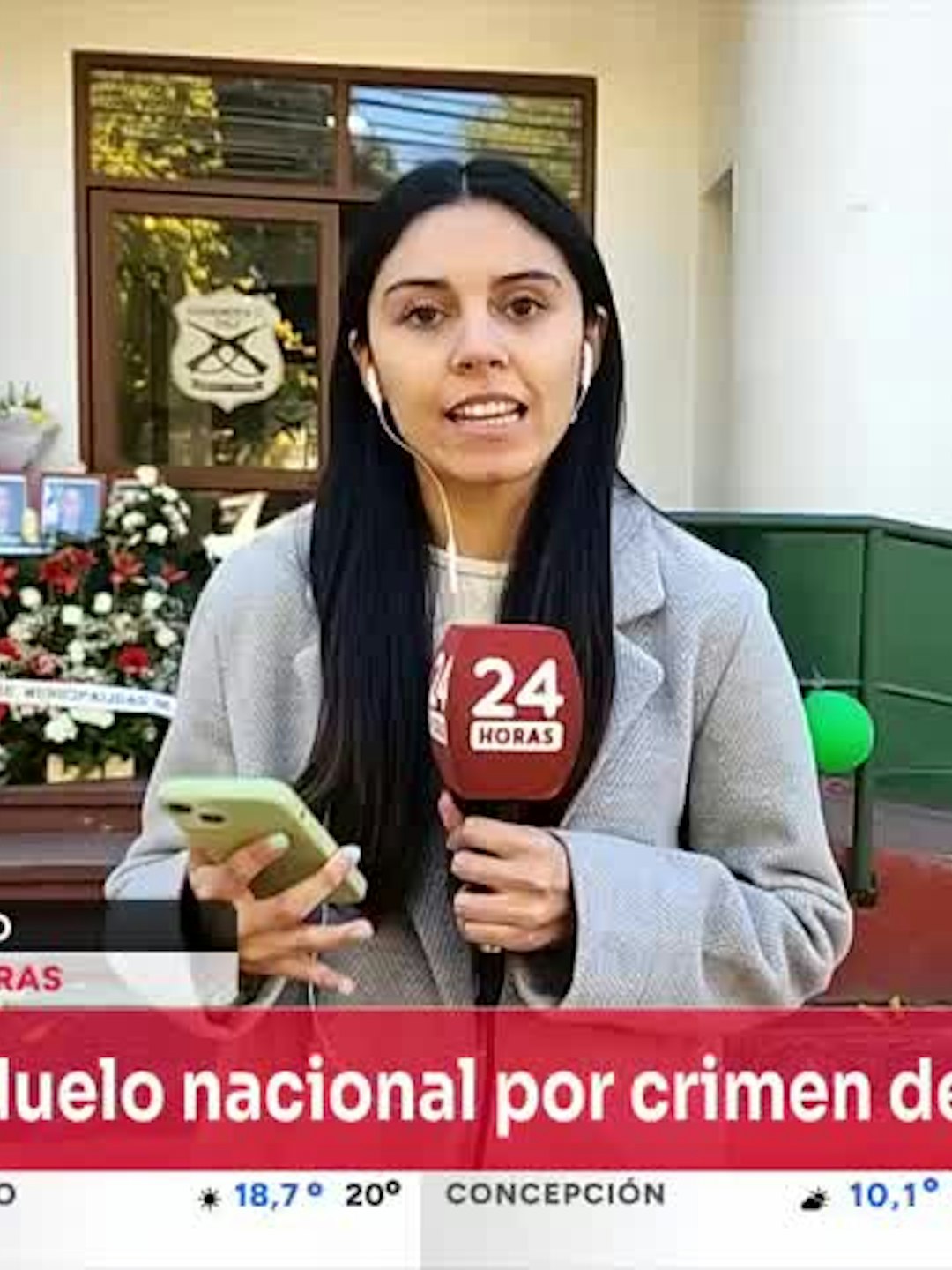 Realizan misa y velorio en conmemoración de los tres mártires de Carabineros